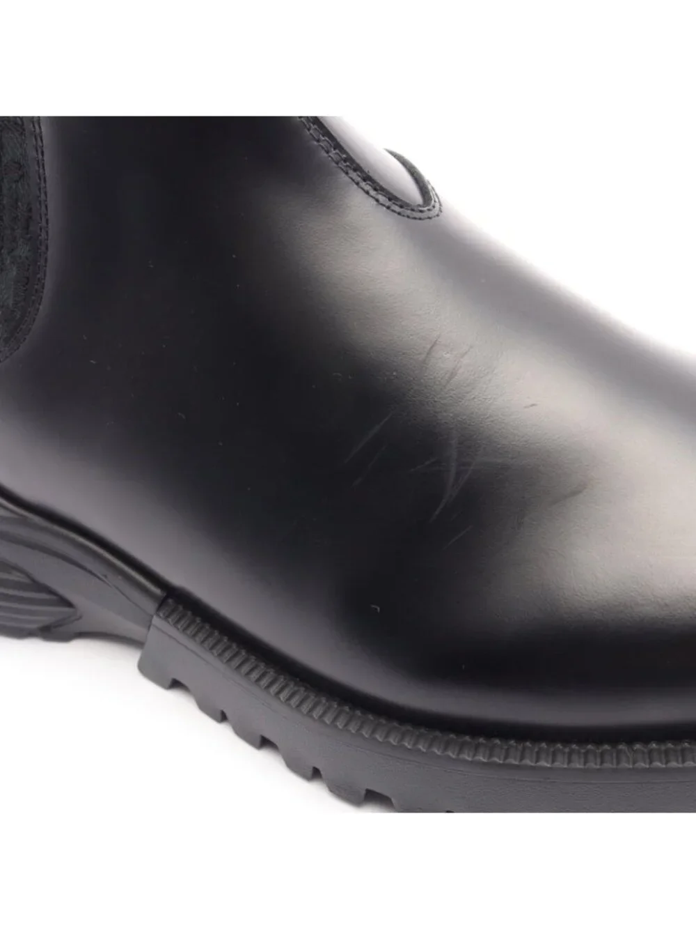 Dior Boots Combat Chelsea Oblique Leather